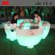 Bar tables lighting, glow table 4 pcs a set