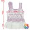 Baby Girls White Lace Ruffle Two Pieces Lavender Swimsuit With Hat