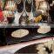 BISINI Luxury Classic Carving Side Cabinet Set