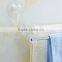 plastic double towel rack with sucker