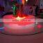 portable lap top popular led luminous tray with led light