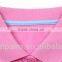 Applique short sleeve 95% cotton 5% spandex girls polo shirts