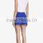 women wine red elastic waist indigo cute crochet lace shorts