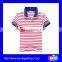 kids clothes unisex sets polo shirt cotton plain stripe kids polo shirt for children