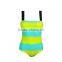Custom Sublimation Print Fabric One Piece Girl's Swimwear