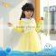 Fashion baby girl winter new products cotton fancy kids decoration flower clothes hand made dress baby