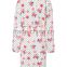Floral printed Dressing Gown fleece pajamas