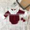 Sweetly Baby Girls Long Sleeve Bodysuit Winter Velvet Baby Romper