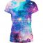 colorful shirt womens digital print t-shirt 3d printing t-shirt
