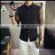 Cultivate one's morality short sleeve white shirt male 7 minutes of sleeve