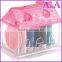 Hot-Selling cheap mini plastic travel sewing kit with mirror