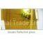 tinted blue reflective mirror sheet glass