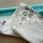 Super absorbent personalized creative custom pattern print cotton velour hand towel set