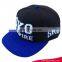 Fashion 3d puff embroidery high profile custom 100% acrylic snapback hat