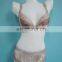 Sexy women underwear push up brassiere and transparent panty high waist panties lingerie (LX-W07)