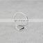Latest design Minimalist Open Hexagon Sterling Silver Ring