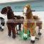 HI factory wholesale mechanical ride on horse life size walking ride on horse toy