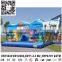 Ocean Inflatable big sea world slide for outdoor games