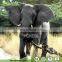 Amusement outdoor animatronic life size animal replica