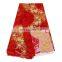 Decoration beauty top quality Chemical product french net lace with stones for wedding dress A170822002