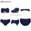 hot sale lady tube top and low waist bikini sexy bandage summer swimwear for woman