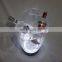 large size transparent led ice bucket