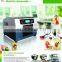 Kiosk touch screen flatbed -printer for cell phone case