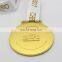 Popular big round 3D logo embossment medals for sale