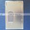 Frosted color credit card pretection sleeve