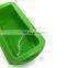 Rectangular food grade silicone toast mold and toast box with non-stick bread function