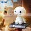 10CM Big Hero 6 Baymax Anime PVC Action Figure Cartoon Cute Robot Bobble Head Dolls Car Decor Kids Toys Birthday Gift
