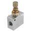 Silver pneumatic air flow control valve
