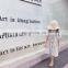 2020 children's clothing summer new products girls Korean summer dress linen cotton polka dot dress long skirt