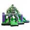 outdoor blow action children hero air jumping bouncy castle bounce house