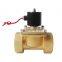 brass material big port size air water 3 inch solenoid valve