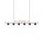 Chandelier Luxury Modern Gold And Black Hanging Art Lamp Modern