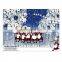 Season's Greetings Stained Tempered Glass Choppping Cutting Boards