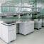 removable lab bench used mobile laboratory table wheel lab furniture