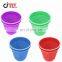 Colorful Plastic Office /Home Waste Modern Design of Big Round Plastic Injection Paper Basket Mould