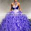 2014 New High Quality Gorgeous sweetheart Ball Gown with Jacket and beaded Quinceanera Dress