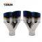 Hot sale high quality Universal blue burnt exhaust double tips