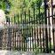Fencing Stakes Edging Steel Trellis & Gates Faux Wrought Iron Fence Metal Landscape Aluminum Yard White Power Coated 600-2000mm