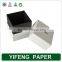 silver stamping brown luxury gift box packaging paper watch box