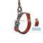 high-end dog collar with metal buckle soft and comfortable material