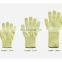 2-layer long aramid 500 degree grill high temperature and heat resistant gloves