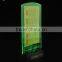 cheap table stand plastic led light acrylic menu holder