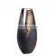 High Quality Handmade Embossed Creative Home Decor Craft Decorative Ceramic Vase With Resin