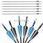 Archery Hunting Bow and Arrow Carbon Shaft 300 340 400 500 600 Spine for Compound and Recurve