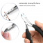 New Design Stainless Steel Ingrown Nail Clipper with Soft Grip