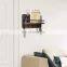 wooden wall mounted coat hook and wooden keychain holder